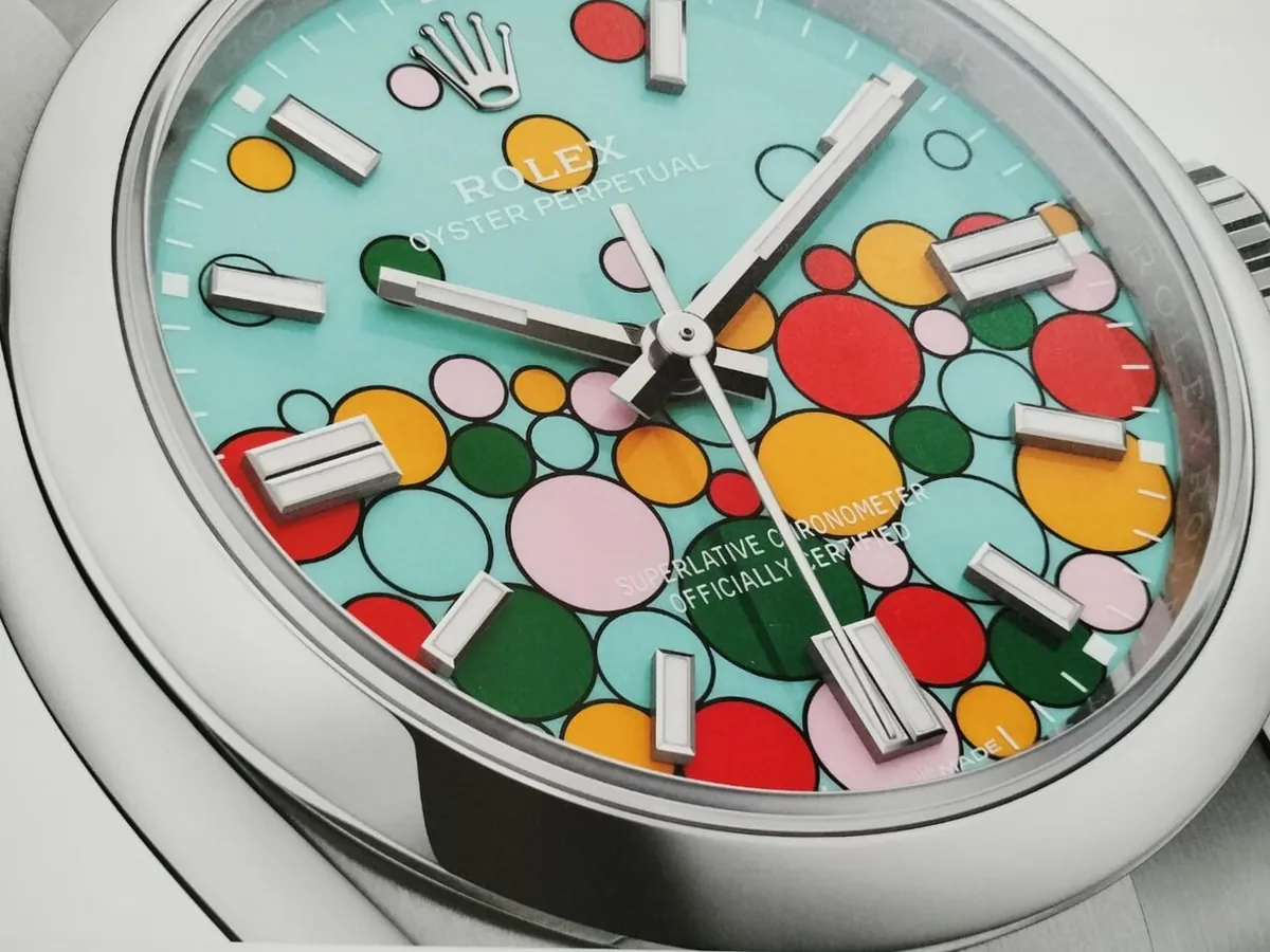Rolex Oyster Perpetual 34 124200 (representative Oyster Perpetual photo)