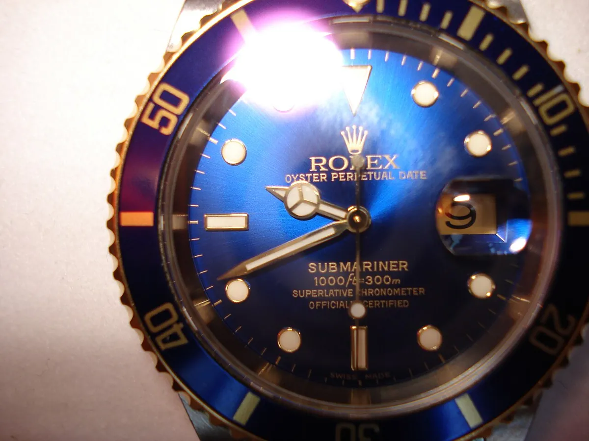 Rolex Submariner Date 126618LB (representative Submariner photo)